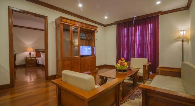 Двухместный номер Standard с балконом и с красивым видом из окна Steung Siemreap Hotel