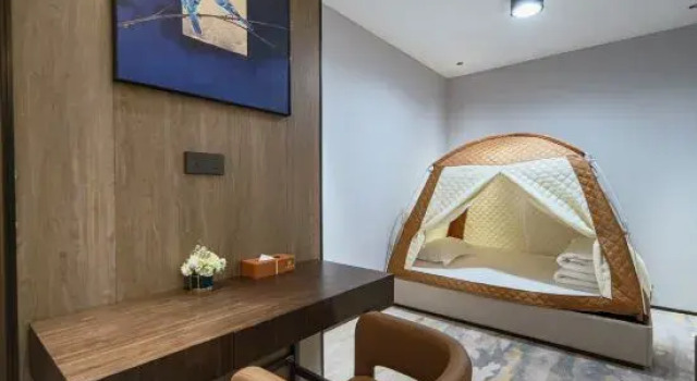 Двухместный семейный люкс Deluxe Great Sojourn｜Urban Garden Hotel of Ya'an