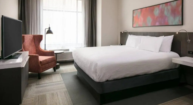 Двухместный номер Hilton Garden Inn Iowa City Downtown University