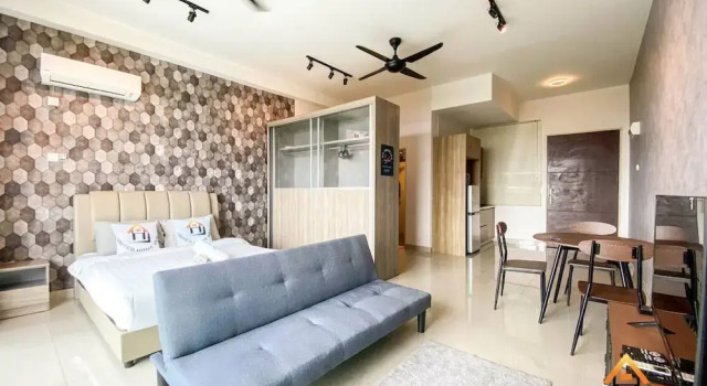 Студия Palazio Serviced Apartment in Mount Austin near Aeon IKEA Toppen HSI