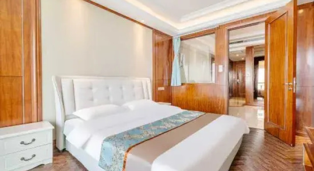 Семейный люкс с 2 комнатами с красивым видом из окна Dalian Xinhaian Scenic Hotel (Venice Water City)