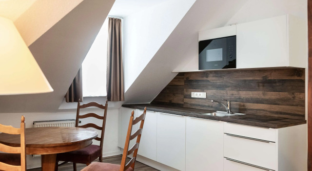Четырёхместный полулюкс с видом на город Hotel Bürgerhof Wetzlar