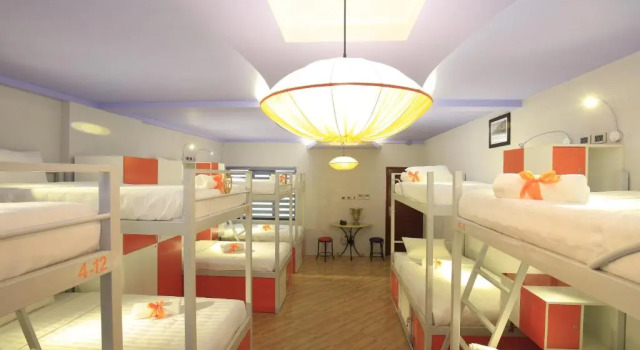 Кровать в общем номере Old Quarter View Hanoi Hostel
