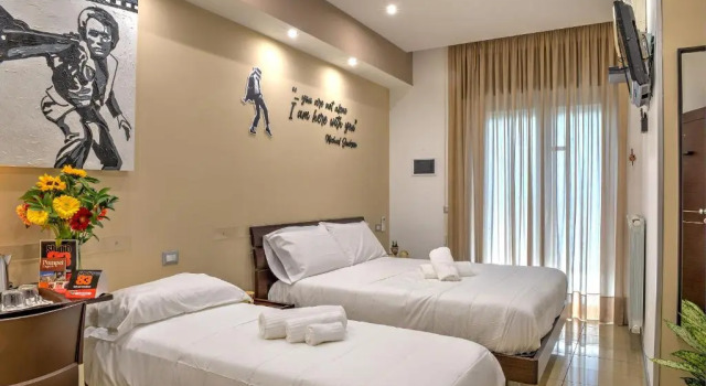 Четырёхместный номер Standard с балконом B&B Studio83 Pompei