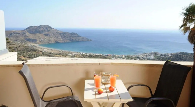 Полулюкс с видом на море Stefanos Village Hotel
