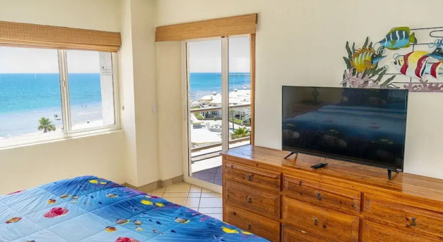 Spectacular 2 Bedroom Condo on Sandy Beach at Las Palmas Resort B-504 2 Condo by RedAwning, Book Resort Puerto Penasco Sonora