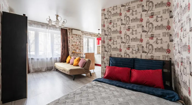Monolocale Studio apartment on Tula 6