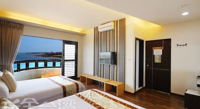 Номер Luxury 海漣天海岸民宿 & 水連天海景電梯民宿 Sea Sky Coast Homestay & Shui-lian-tian Homestay
