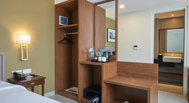Deluxe Tweepersoonskamer Kokoon Hotel Surabaya