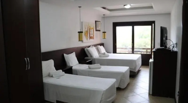 Четырёхместный номер Luxury с балконом Guarita Park Hotel - By Life Hotéis