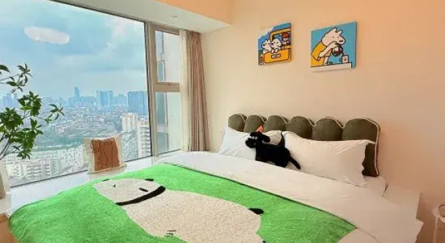 Двухместный люкс c 1 комнатой Qian's House Apartments
