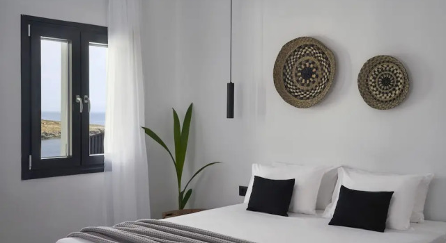 Двухместный номер Deluxe с видом на море The Thermia Suites
