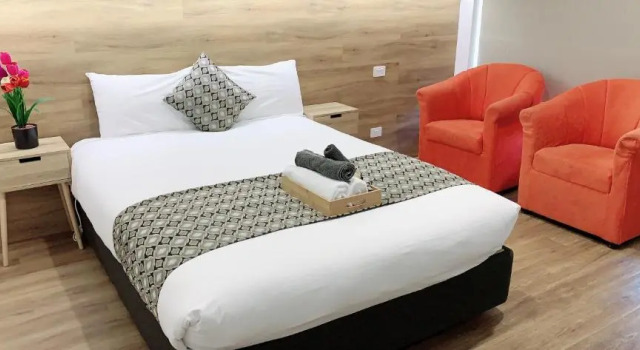 Deluxe double chambre Elm Motel