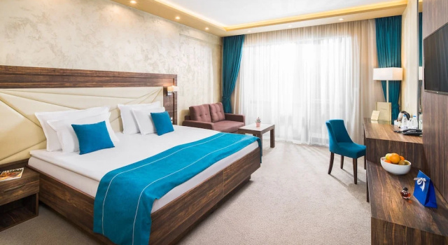 Двухместный номер Deluxe с видом на горы Park & Spa Hotel Markovo