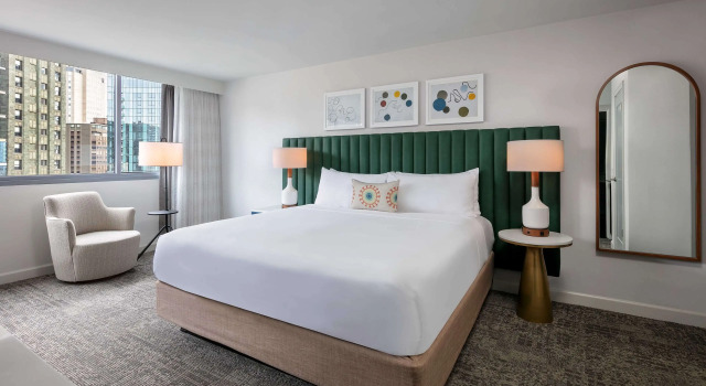 Номер с видом на город The Royal Sonesta Chicago Downtown