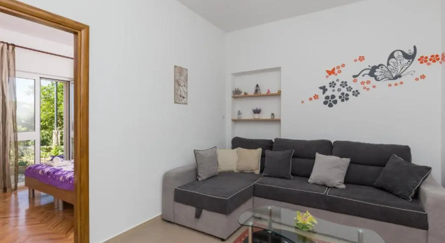Апартаменты c 1 комнатой с частичным видом на море Apartments Olive