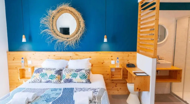 Двухместный номер Standard с частичным видом на море Hôtel Café Miramar