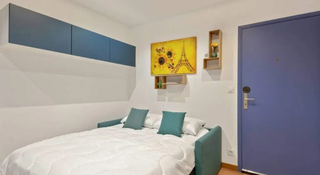 Charming Blue Studio - 15 Mins to Grand Palais