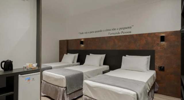 Трёхместный номер Deluxe Slaviero Hotel Chapecó - Pet Friendly