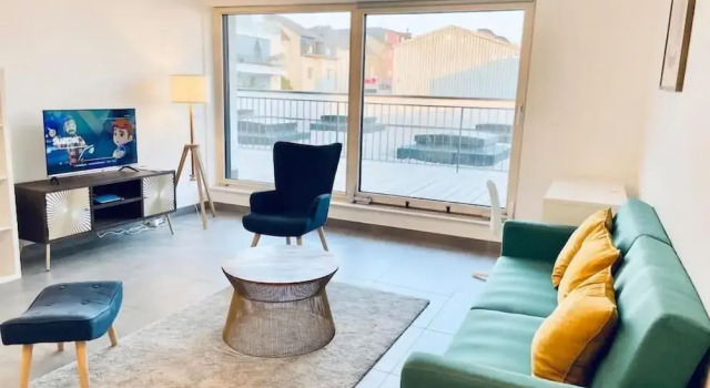 Апартаменты Deluxe 2 bedrooms in center - Terrace&Parking
