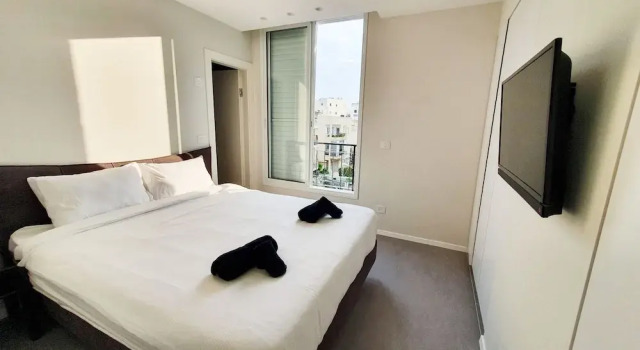 New 3 Bedroom Huge Roof Top 3 min Beach TL57, Prenota Hotel Tel Aviv Tel Aviv Distretto