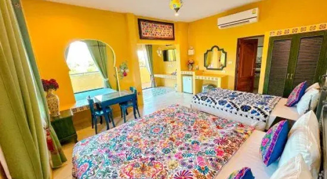 Полулюкс с видом на горы La Reina Maroc Hotel ปากช่อง เขาใหญ่