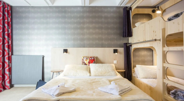 Четырёхместный номер Standard с балконом Hôtel Club MMV Le Flaine