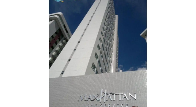 Apto 1 Dormitório No M. De Nassau   Ed. Manhattan Home Service 805, Rezerwuj Apartament Hotele w Caruaru z basenem, Basen