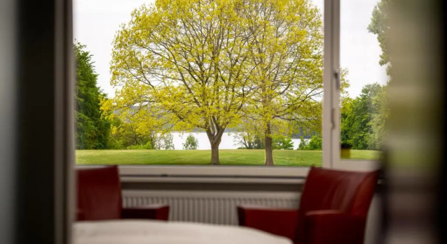 Standard double chambre Vue sur le lac Skanderborg Park