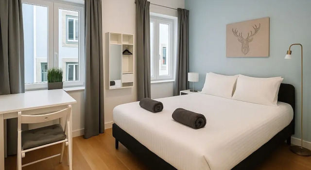 Elegant Studio flat in Central Lisbon, Забронировать Апартаменты/квартира Лиссабон Эстремадура, рядом с Рату