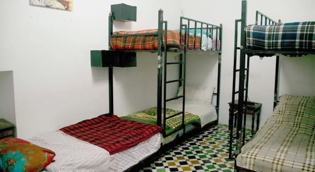 Yurtta yatak Moroccan Dream Hostel
