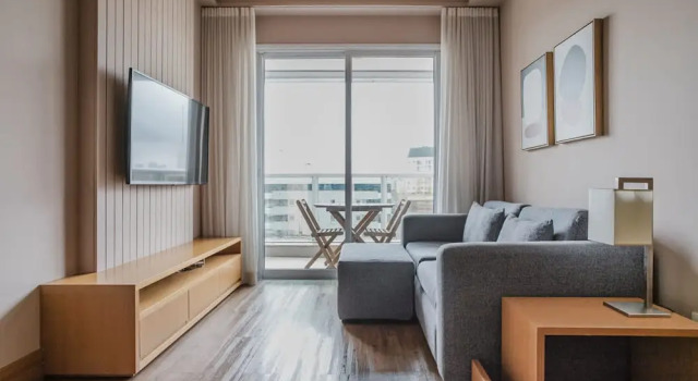 Olimpia View Exclusive Beautiful 2 BR in Vila Olimpia, Забронировать Апартаменты/квартира Сан-Пауло штат Сан-Паулу, рядом с Больница Сан-Луис в районе Итаим