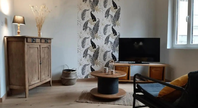 LOUHANS Les Petites Arcades avec ses deux appartements coté seille et coté jardin, Rezervasyon Daire Burgonya daireler, Daire