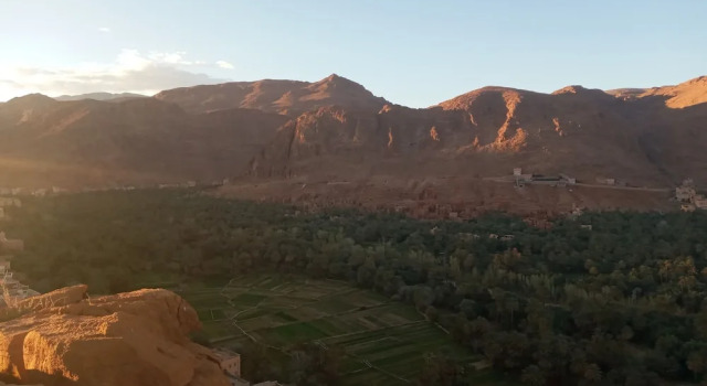 Номер Standard c 1 комнатой с видом на сад Auberge ALI Todra A Natural Oasis