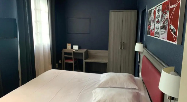 Номер Superior Hôtel-Spa-Piscine Le Petit Castel Beuzeville-Honfleur