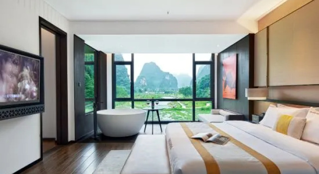 Люкс Four Seasons Yunqi Resort (Yangshuo Yulonghe Eternal Love Branch)