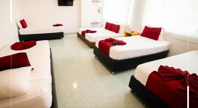 Семейный номер Standard Hotel Portobahia Santa Marta Rodadero