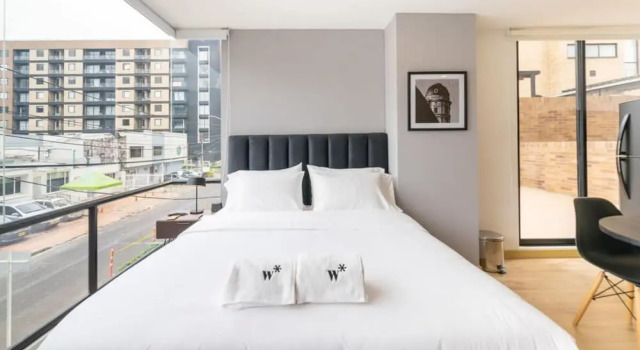 w Lovely Loft With Terrace in Santa Ana, Забронировать Апартаменты/квартира Апартаменты Богота, рядом с Парк 93, Апартаменты/квартира