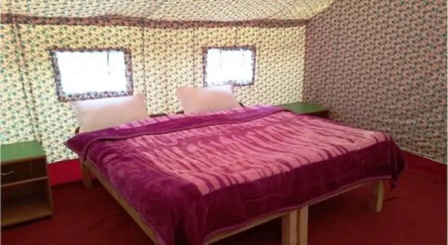 Тент с видом на горы Shyok camp