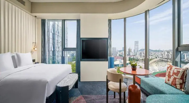 Двухместный люкс Hotel Indigo Zhuhai Xiangzhou by IHG