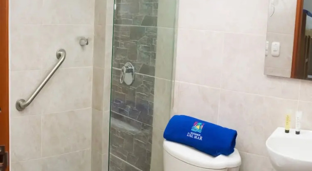Кровать в общем номере Senderos del Mar, Hotel con AC, Piscina, cerca de Tayrona