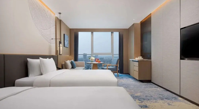 Двухместный номер Executive Wyndham Guangzhou Baiyun Mountain