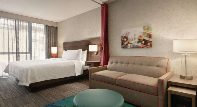 Двухместная студия для гостей с ограниченными возможностями Home2 Suites By Hilton Chicago River North