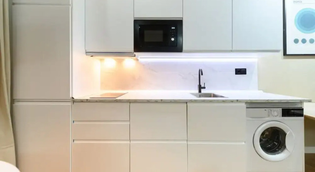 Студия M Nda11bii Acogedor Estudio Interior con Todas la