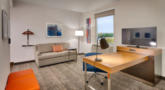 Двухместная студия Accessible Hampton Inn & Suites Anaheim Resort Convention Center