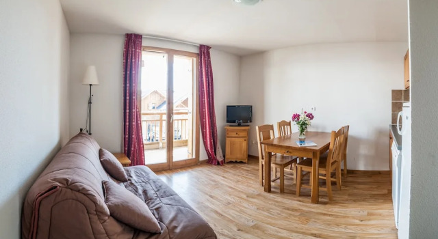 Студия с балконом Noemys Les Chalets du Hameau des Aiguilles
