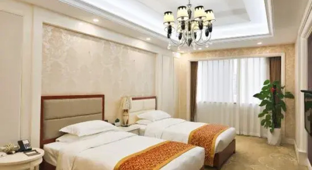 Кровать в общем номере International Academic Exchange Center (Yuntang Campus Hotel, CSUST)