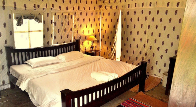 Кровать в общем номере Montego Bay Beach Village - Morjim