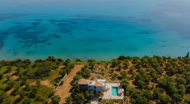 Коттедж Oceanfront Villa Elaia Private Pool & Panoramic Views