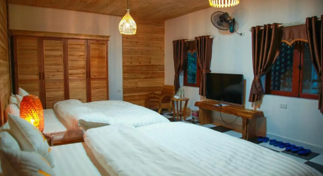 Двухместный номер Standard с видом на горы Eco Historic House & Ha Giang Loop